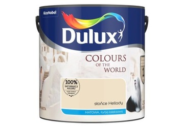 DULUX Kolory świata Farba SŁOŃCE HELLADY 2,5l