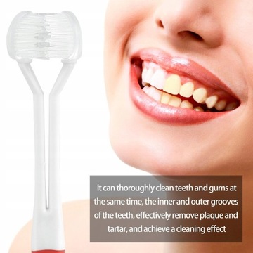 3 Sided Toothbrush Soft Gentle Kids Autism To