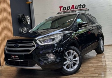 Ford Kuga II SUV Facelifting 1.5 TDCi 120KM 2018 Ford Kuga lift II TITANIUM AUTOMAT gwarancja bezwypadkowa 1.5