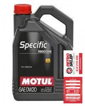 Motul Specific RBS0-2AE 0W20 5L C5 VOLVO