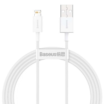 do ładowania i przesyłania danych Superior Baseus, USB na Lightning, 1.5 m