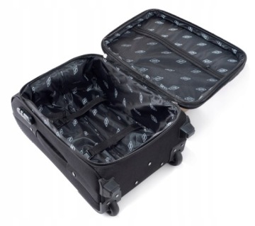 Мягкий средний чемодан RGL codura на 2-х колесах, черно-синий 1003 RGL