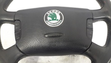 РУЛЕВОЕ КОЛЕСО В КОМПЛЕКТЕ С ПОДУШКОЙ ПОДУШКИ БЕЗОПАСНОСТИ SKODA SUPERB 01-08