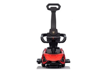 Lamborghini QLS-996T Ride-on With Pusher Red - Fun and Safe for Toddlers