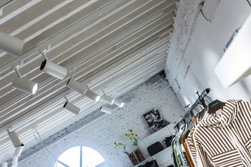 Шина 2 м + 6 белых светодиодных прожекторов GU10