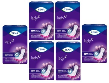 Wkładki TENA Lady Maxi Night 12 szt. x 6 op.