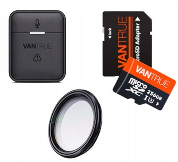 VANTRUE N5 REJESTRATOR 4CH + ACC CPL PILOT 256GB