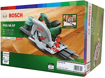 Piła Tarczowa Pilarka Bosch PKS 66 AF z prowadnicą