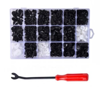 Пластиковые заклепки, автомобильные штифты Набор - 100 шт.