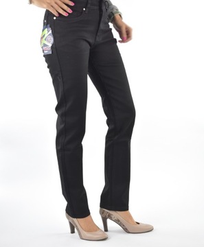 SPODNIE DAMSKIE KAIWEISHI JEANSY CZARNE 42