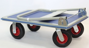 Тележка-платформа с надувными колесами, 300 кг.