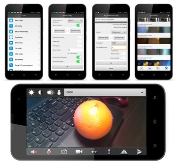СКРЫТАЯ МИНИ IP-КАМЕРА WiFi FULL HD ANDROID IOS DET