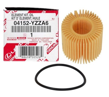 Filtr oleju wkład TOYOTA RAV4 2.0 04152-YZZA6 OE