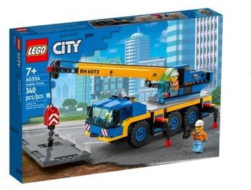 LEGO City Budowa Samochód Żuraw Auto Dźwig Miasto