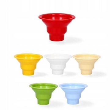 Mały lejek do napełniania słoików mix kolorów 93mm
