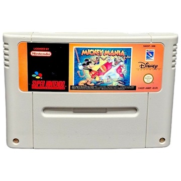 Gra MICKEY MANIA SNES / Nintendo SNES / gry retro
