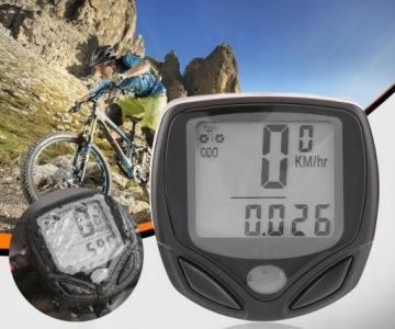 БЕСПРОВОДНОЙ велосипедный компьютер, 14 функций, аккумуляторы