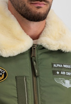 Kurtka Alpha Industries Injector III Air Force 198113 01 Zielona XL