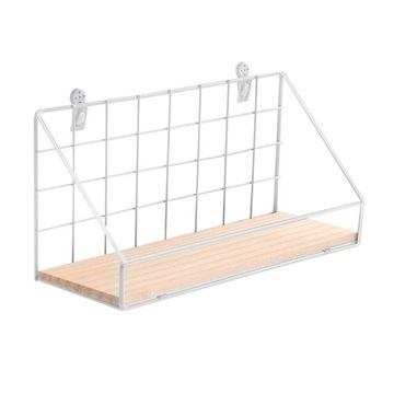 -Wall Mounted Floating Shelf 1pc, Small White