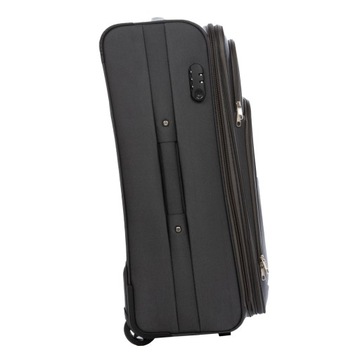 Большой тканевый дорожный чемодан, ТЕМНО-СИНИЙ