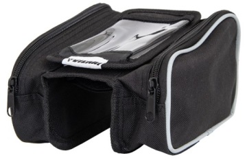 ЧЕРНАЯ ПРОЧНАЯ ВЕЛОСИПЕДНАЯ СУМКА ДЛЯ БОЛЬШОЙ рамы с ЧЕХОЛОМ