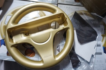 ЗОЛОТОЕ Рулевое колесо Nintendo WII RVL-024 ЗОЛОТО + НОВАЯ КОРОБКА