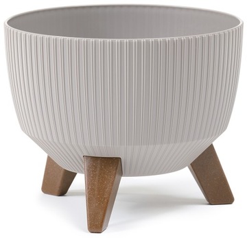 DONICZKA MISA ROMA JUMPER NA NÓŻKACH śr. 24CM TAUPE BEŻ MAT Lamela