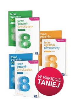 Teraz egzamin ósmoklasisty KOMPLET NOWA ERA 2024