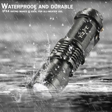 Mini latarka LED 8000 lm Q5 T6 L2 Latarka LED