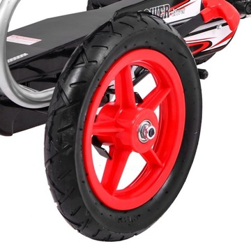 Gokart Na Pedały Full Ahead AIR czerwony