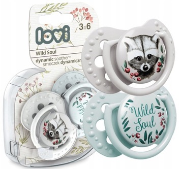LOVI SMOCZEK DYNAMICZNY 3-6M 2SZT WILD&SOUL