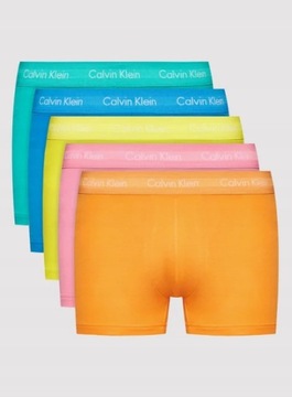 CALVIN KLEIN BOKSERKI MĘSKIE WIELOKOLOROWE 5-PACK L 2A5F2*