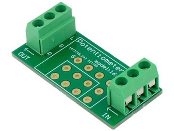 POTENCJOMETR ALPS PCB ZŁOCONA RK163 RK271 + 2XARK