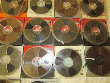 Катушки с лентами Катушка Ampex 18 см