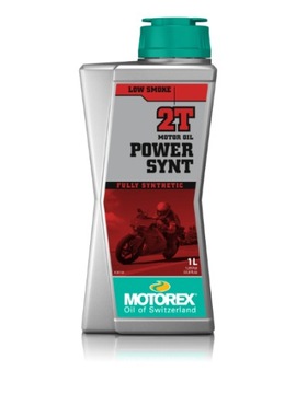 MOTOREX Olej POWER SYNT 2T Do Silników 2-suwowych Syntetyczny 1L