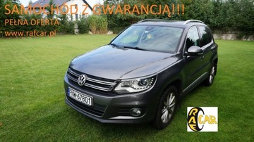 Volkswagen Tiguan I SUV Facelifting 2.0 TDI CR DPF 170KM 2012 Volkswagen Tiguan zarejestrowany, ubezpieczony.