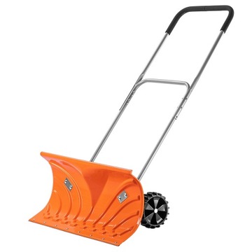 PŁUG ŁOPATA DO ŚNIEGU NA KOŁACH ODŚNIEŻARKA MOCNA ZGARNIACZ 65,5cm