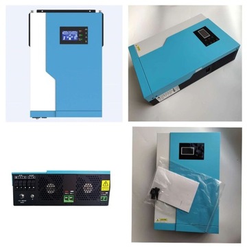 5,5 кВт Солнечный инвертор 5500 Вт гибридный 230 В 6 000 Вт аккумуляторы 48 В автономные