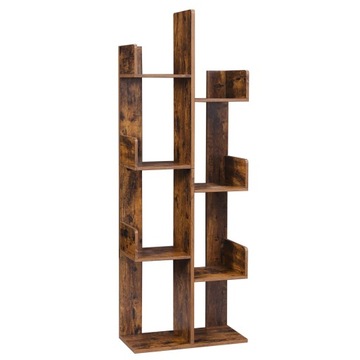 Regał Loft rustykalny Vintage 140 cm
