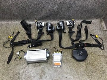 Mercedes ML W164 pasy napinacz poduszka kierowcy pasazera modul AIRBAG