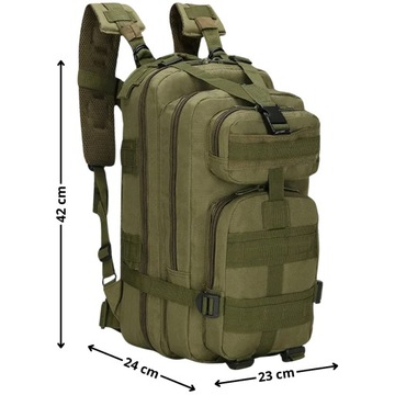 Zestaw Przetrwania Survivalowy Plecak Militarny Folia Termiczna Apteczka
