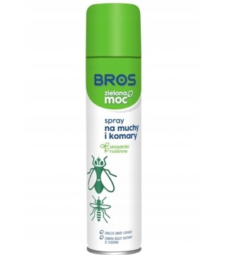 Spray środek na muchy i komary BROS 300ml