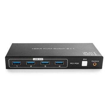 KVM-переключатель USB + HDMI 2/1 Spacetronik SPH-KVM23