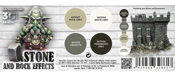 AK INTERACTIVE - AK1074 Набор Wargame - STONE AND ROCK