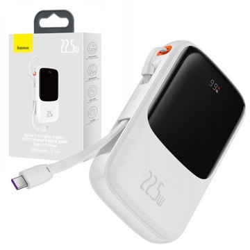 BASEUS POWER BANK 10000mAh 22,5W USB/USB-C/IP QC