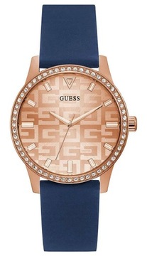 DAMSKI ELEGANCKI ZEGAREK GUESS ROSE GOLD GW0355L2 WYSADZANY CYRKONIAMI