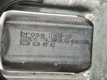 MECHANIZMUS OKNO PRAVÝ PŘEDNÍ MERCEDES W203