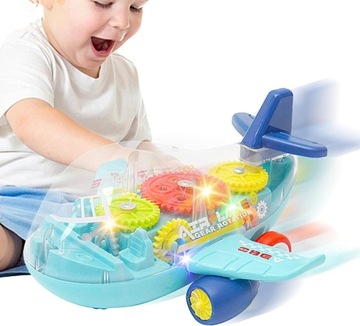 Светящаяся машина, Светящаяся прозрачная машина, Игрушка, пластик