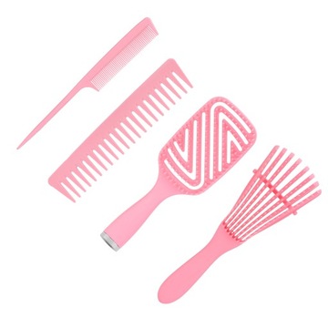 5шт распутывающая щетка для массажа кожи