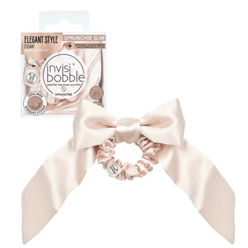 INVISIBOBBLE Sprunchie Slim gumka do włosów ze wstążką Ballerina Bow